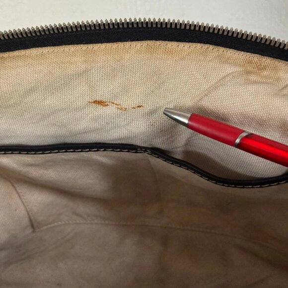 Michael Kors Astor Black Leather Satchel / Top‑Handle Bag Silver Studs - Picture 8 of 13